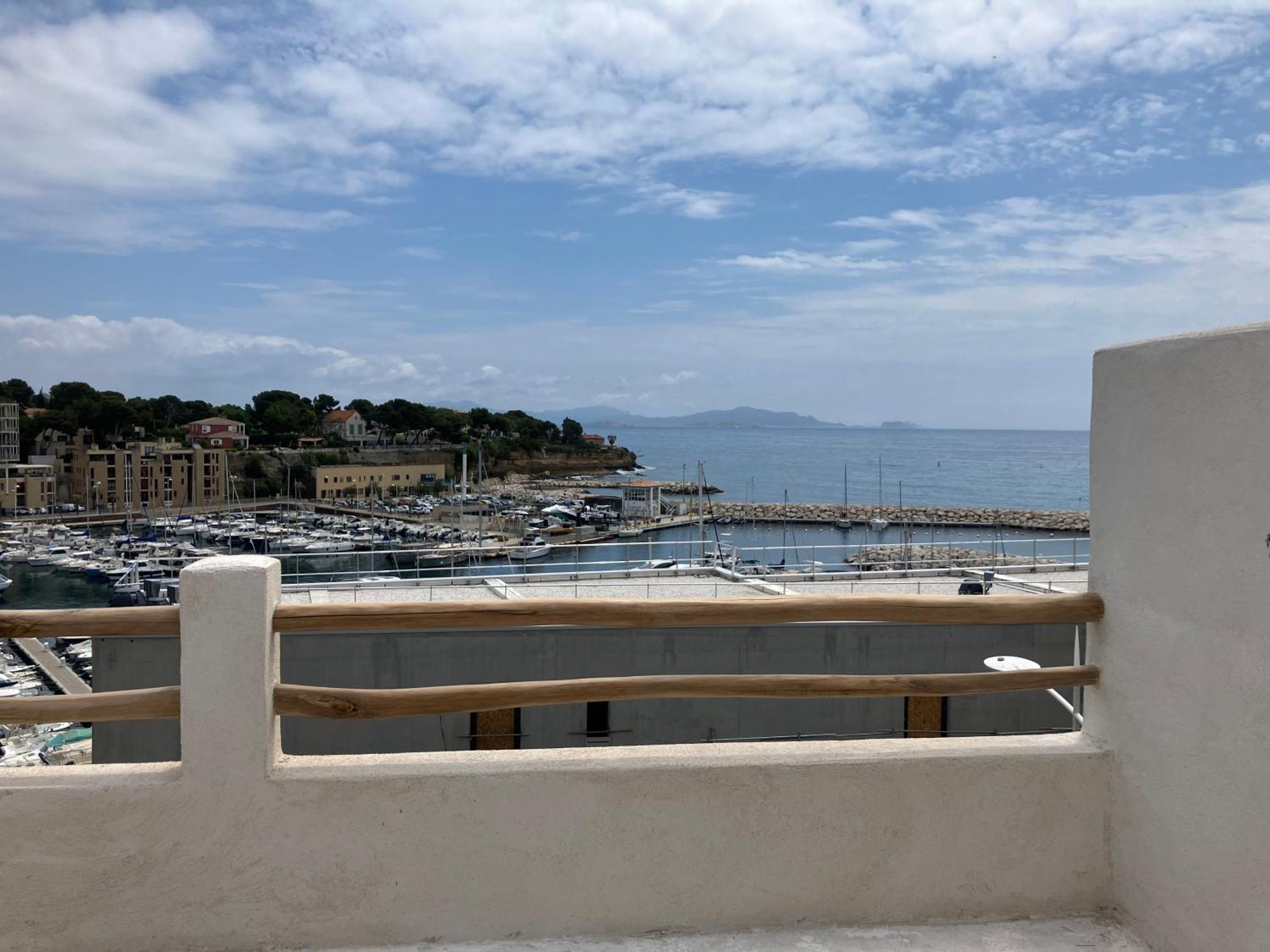 T2 Vue Sur Le Port Jacuzzi Terrasse Et Parking Lejlighed Carry-le-Rouet Eksteriør billede
